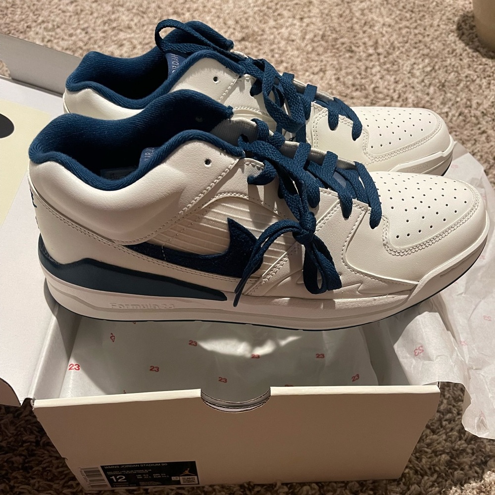 Nike Jordan Stadium 90 - sail ozone blue size 12